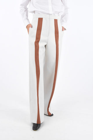 Contrast Side Band LARGO Palazzo Pants