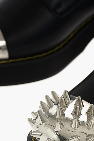 Studded Derby shoes with Heel