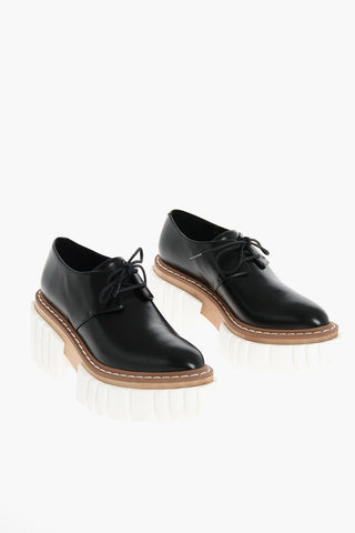 Veg Leather EMILIE Chunky Derbies