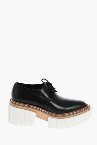 Veg Leather EMILIE Chunky Derbies