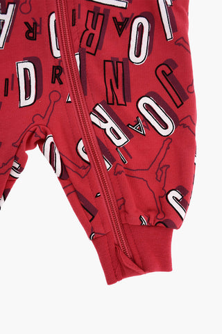 AIR JORDAN Printed Romper Suit