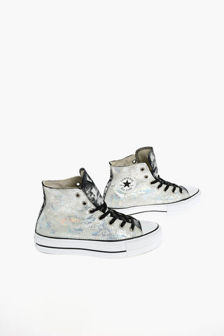 ALL STAR Glittered Fabric Sneakers