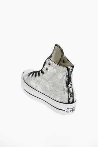 ALL STAR Glittered Fabric Sneakers