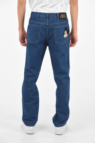 DISNEY 20cm Mickey mouse Embroidered Jeans