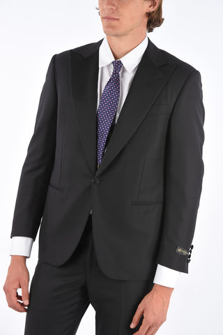 Peaked Lapel SMOK LEADER One Button Suit