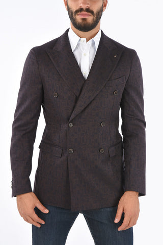 CC COLLECTION Double-Breasted REWARD Peaked Lapel Blazer