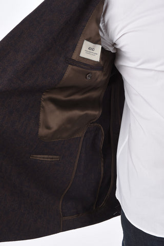 CC COLLECTION Double-Breasted REWARD Peaked Lapel Blazer
