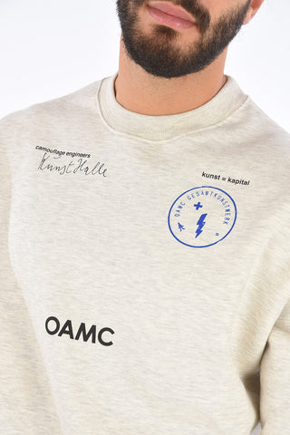 Logo Printed KUNSTHALLE Crew-Neck Sweatshirt