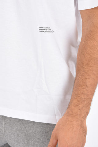 Cotton SPACESHIP EARTH Crew-Neck T-Shirt