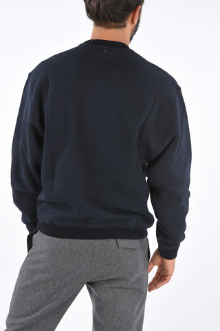 Cotton MORAL PANIC FRANK Crew-Neck Sweatshirt