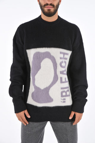 Oversized BLEACH Crew-Neck Sweater