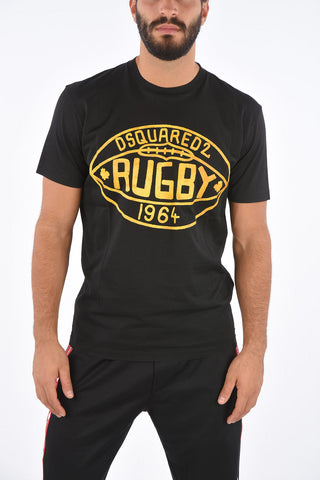 T-Shirt Girocollo RUGBY Cool Fit in Cotone
