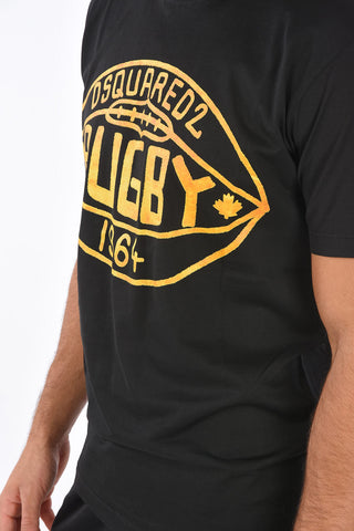 T-Shirt Girocollo RUGBY Cool Fit in Cotone