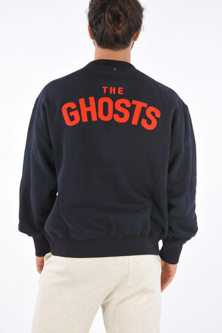 Crew-Neck THE GHOSTS Embroidered Sweatshirt