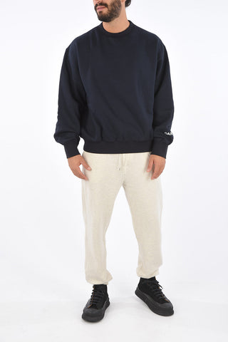 Crew-Neck THE GHOSTS Embroidered Sweatshirt
