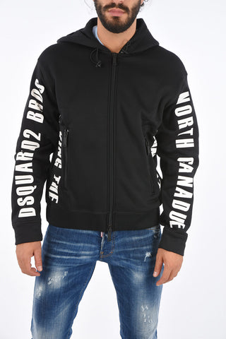 Full-Zipped SKI Sweatshirt with Hood 