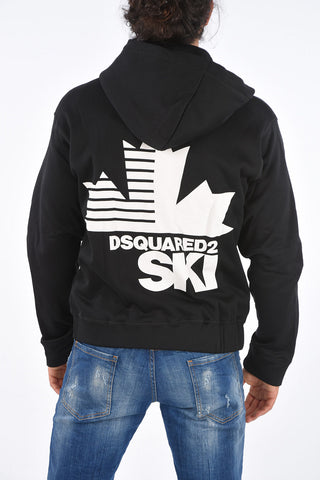Full-Zipped SKI Sweatshirt with Hood 