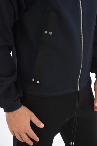 Jetted Pocket BOWN Zipped Sweatshirt