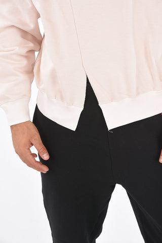 Visible Seams SLASHED Crew-Neck Sweater