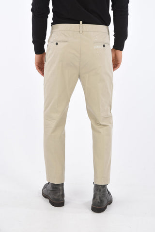 Elastic Waist Band Logo Printed Pants 