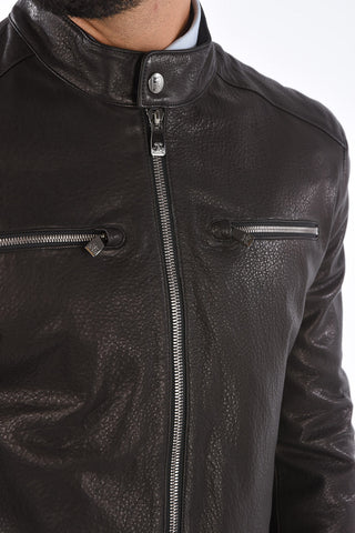ID Giubbotto in Nappa PLJ MAN con Tasche con Zip