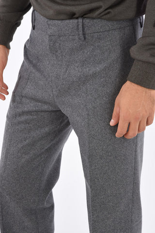 Blend Virgin Wool BEUYS No Hem Pants