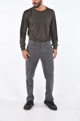Blend Virgin Wool BEUYS No Hem Pants