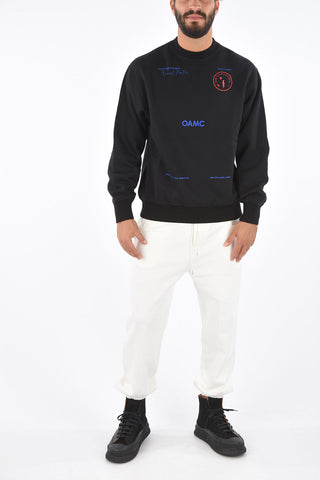 Logo Printed KUNSTHALLE Crew-Neck Sweatshirt