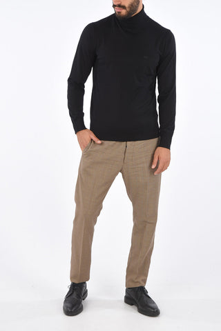 Turtle-Neck Wool Sweater