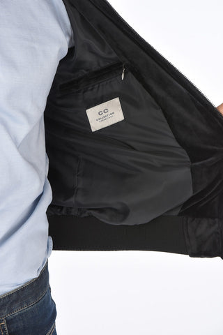 CC COLLECTION Chenille Inner Pocket Bomber 