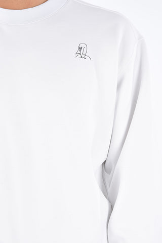 No Pocket MORAL PANIC Crew-Neck Sweatshirt