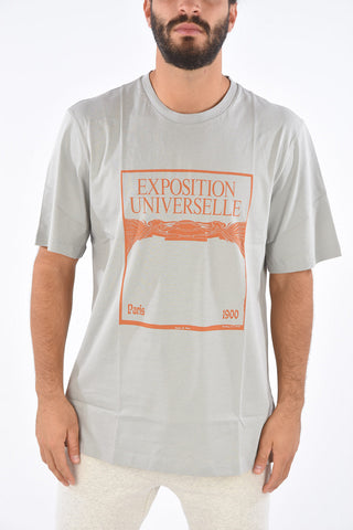 T-Shirt Girocollo PARIS in Cotone 