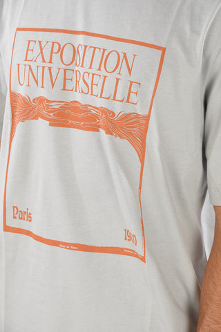 T-Shirt Girocollo PARIS in Cotone 