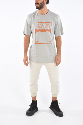 T-Shirt Girocollo PARIS in Cotone 