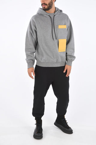 Felpa Hoodie MULTIPLES Con Maxi Tasca a Toppa