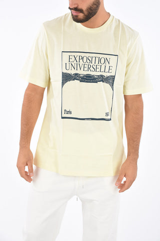 T-Shirt Girocollo PARIS in Cotone 
