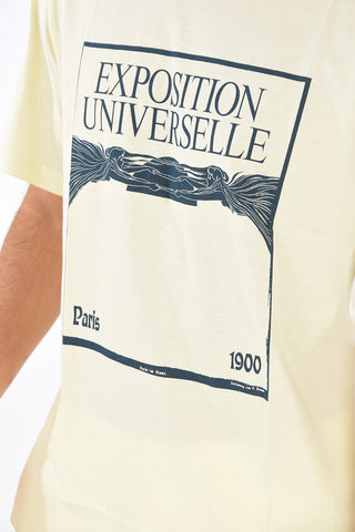 T-Shirt Girocollo PARIS in Cotone 