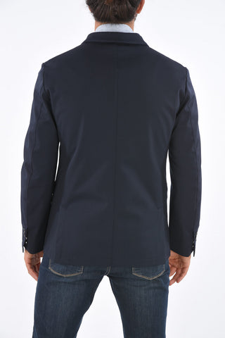 Blazer Revers Classico con Gilet Removibile 