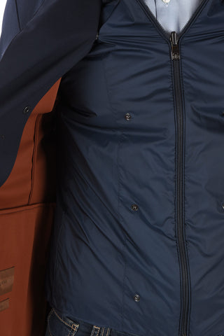 Blazer Revers Classico con Gilet Removibile 