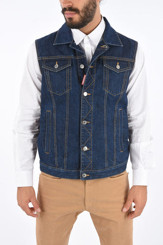 Gilet in Denim