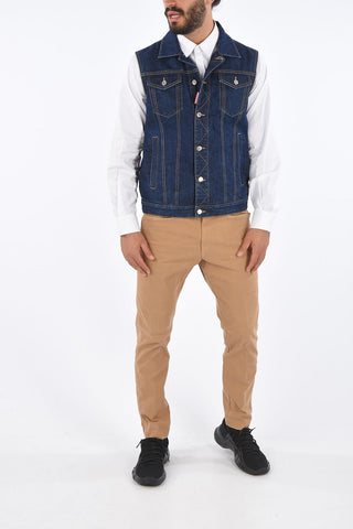 Gilet in Denim