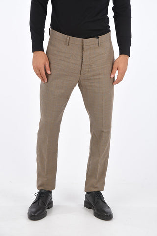 Pantaloni Hokey Fit Pied-De-Poule 