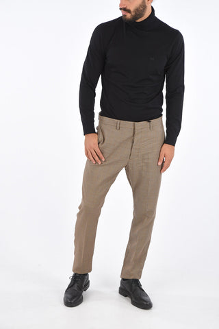 Pantaloni Hokey Fit Pied-De-Poule 