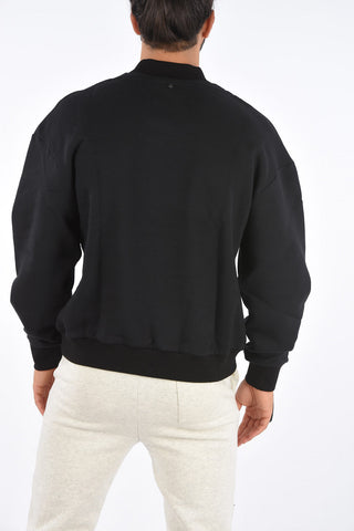 Drawstring Sleevee MULTIPLES Crew-Neck Sweatshirt