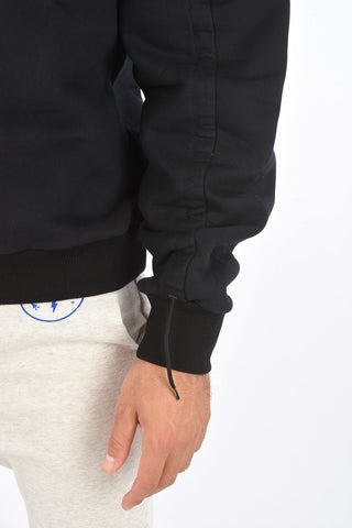 Drawstring Sleevee MULTIPLES Crew-Neck Sweatshirt