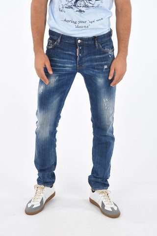 Distressed SLIM FIT Jeans 17cm