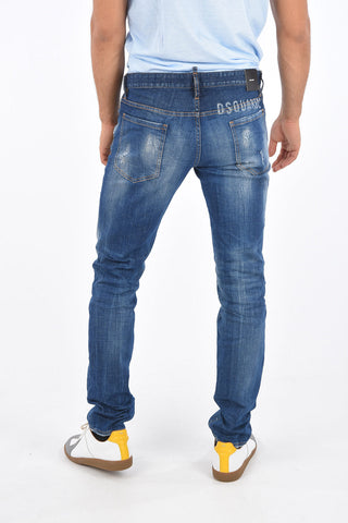 Distressed SLIM FIT Jeans 17cm
