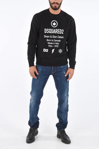 Printed COOL FIT Crewneck Sweatshirt