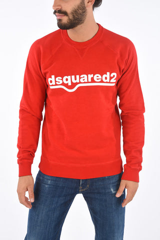 Felpa Girocollo CLASSIC RAGLAN FIT con Stampa 