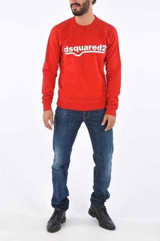 Felpa Girocollo CLASSIC RAGLAN FIT con Stampa 
